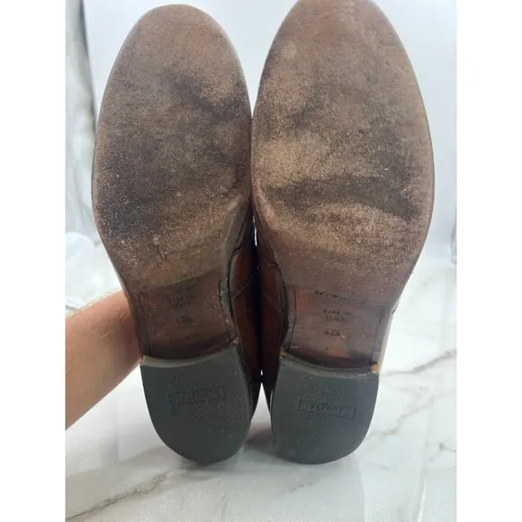 M.Gemi Penny Loafer Men Shoes 42.5 The Volo Due Sun Tan Burnished