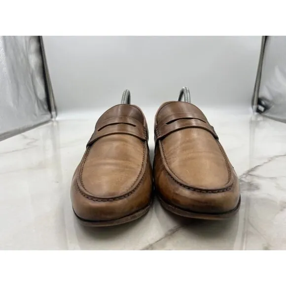 M.Gemi Penny Loafer Men Shoes 42.5 The Volo Due Sun Tan Burnished