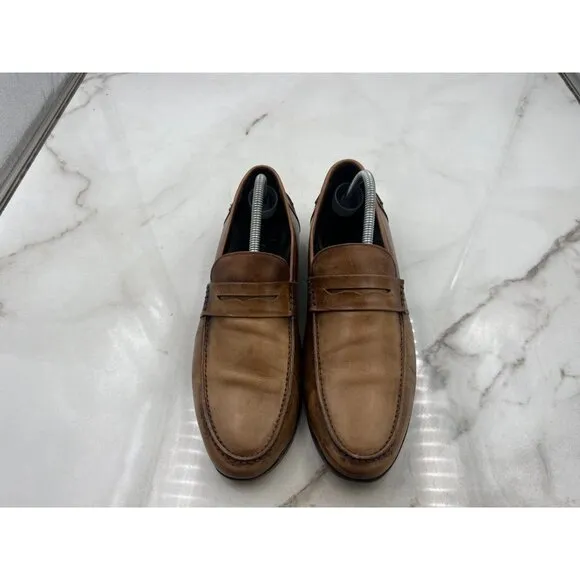 M.Gemi Penny Loafer Men Shoes 42.5 The Volo Due Sun Tan Burnished