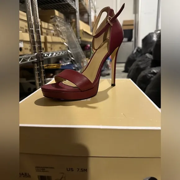 Michael Kors | Jordyn Leather Platform Sandal