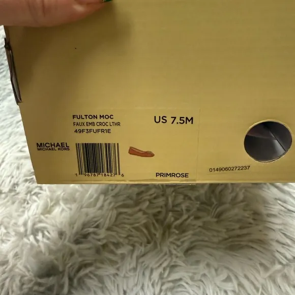 Michael Kors Primrose Croc Flats