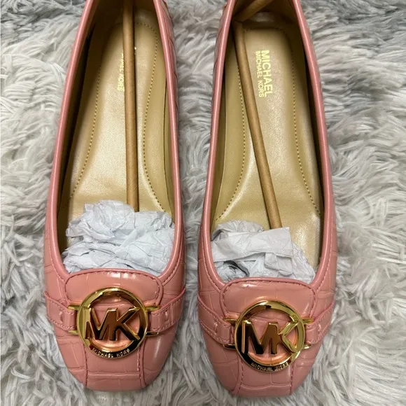 Michael Kors Primrose Croc Flats