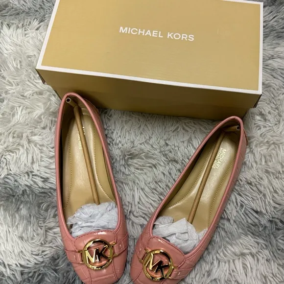 Michael Kors Primrose Croc Flats