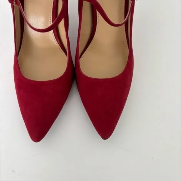 Michael Kors Pump 11 Suede Mary Jane Dark Academia Preppy Chic Quiet Luxury