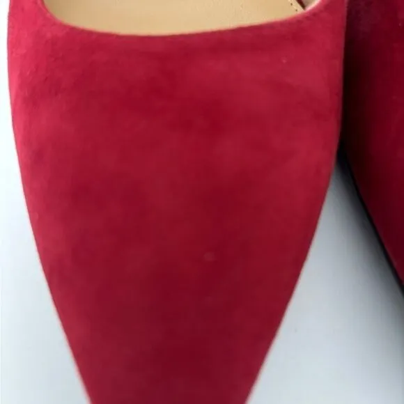 Michael Kors Pump 11 Suede Mary Jane Dark Academia Preppy Chic Quiet Luxury