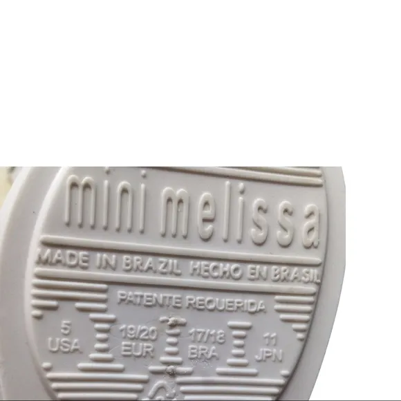 Mini Melissa Scented Bunny Mary Jane Flats in Cream Shoes