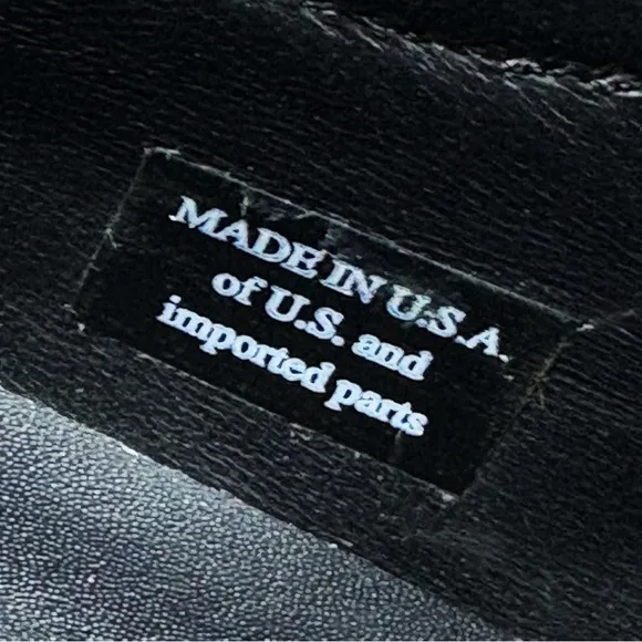 Neil M. Men's Black Dress Shoes President Oxford Leather Formal Size 9 EEE