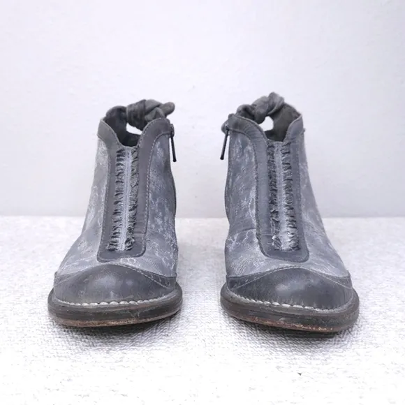 NEOSENS Cap Toe Heeled Oxford Booties
