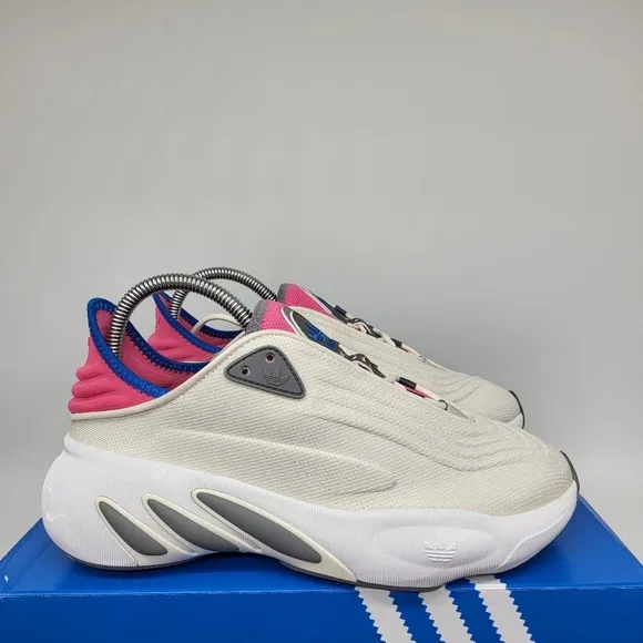 New Adidas adiFOM SLTN 'Cream Pink White' Women's Running Shoes Size 9