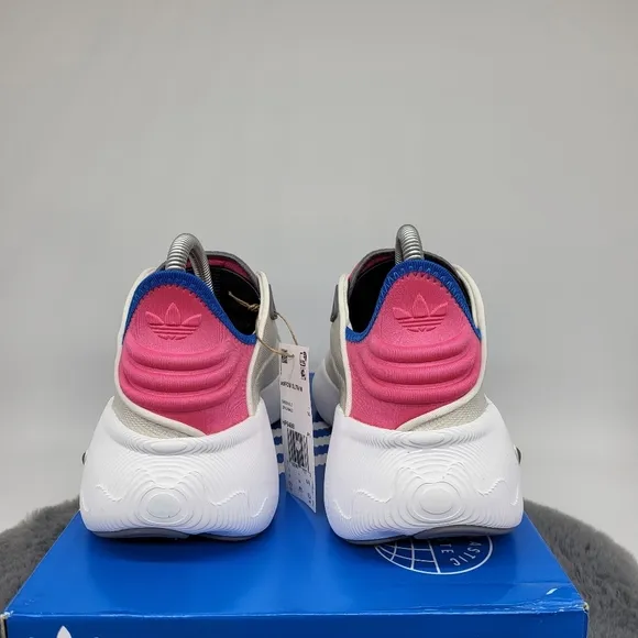New Adidas adiFOM SLTN 'Cream Pink White' Women's Running Shoes Size 9