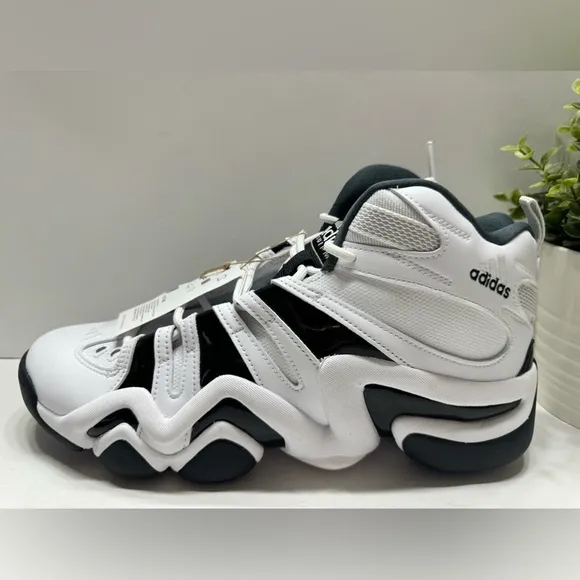 NEW Adidas CRAZY 8 Kobe Bryant 2023 White/Black Men Basketball Shoes 11, 12