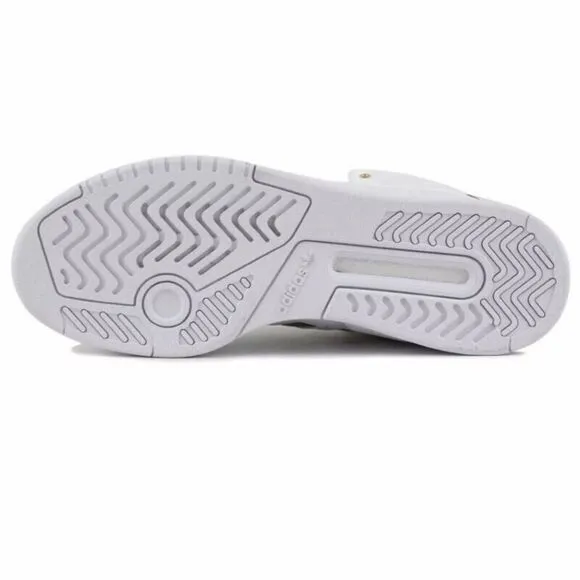 NEW Adidas Original Drop Step XL Men Shoes, White/Gold,‎ FW2040, Size 8