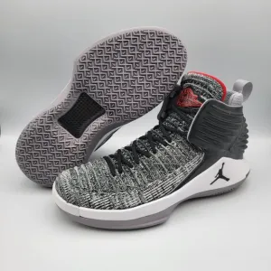 NEW Air Jordan 32 XXXII BG 'MVP' Basketball Shoes - Black/Red/White - AA1254-002