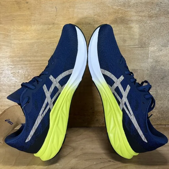 NEW Asics DYNABLAST 3 Mens Size 11.5 Running Shoes Sneakers Deep Ocean Moonrock