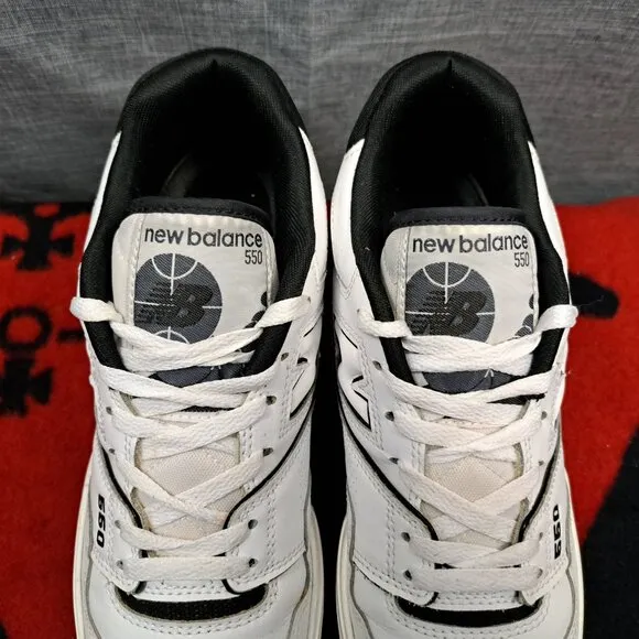 New Balance 550 Oreo BB550HA1 Size 9 Men Black White Shoes Sneakers