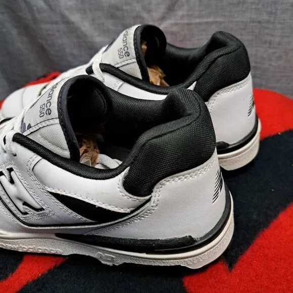 New Balance 550 Oreo BB550HA1 Size 9 Men Black White Shoes Sneakers
