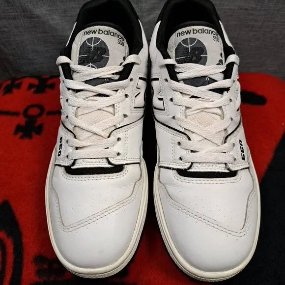 New Balance 550 Oreo BB550HA1 Size 9 Men Black White Shoes Sneakers