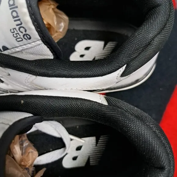 New Balance 550 Oreo BB550HA1 Size 9 Men Black White Shoes Sneakers