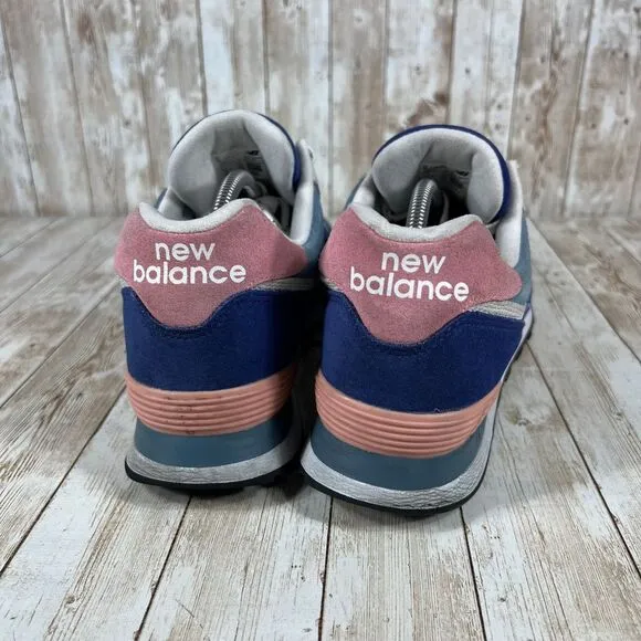 New Balance 574 Navy Natural Pink ML574GD2‎ Men Size 10
