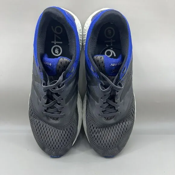 New Balance 940v4 Men Size 12 D Shoes Gray Blue Low Top Running Comfort Sneakers