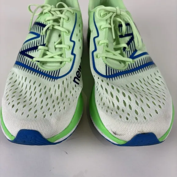 New Balance Men 11.5 D FuelCell SuperComp Pacer Running Shoes in White/Vibrant