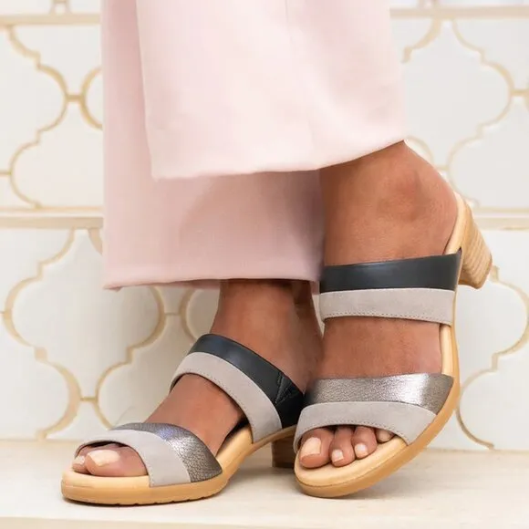 NEW Dansko Theresa Leather Comfort Sandals
