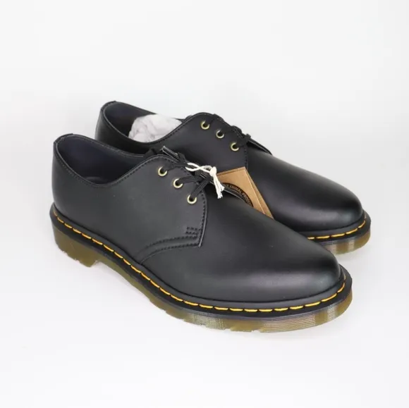NEW DR. MARTENS 1461 VEGAN 3-EYE SHOE Brand New With Box Shoes