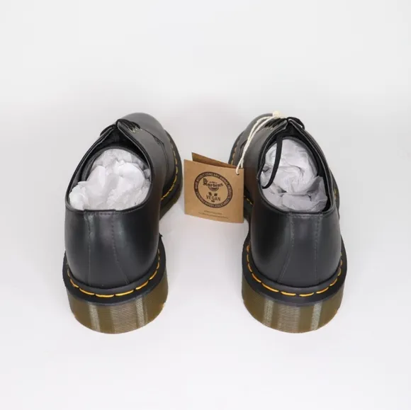 NEW DR. MARTENS 1461 VEGAN 3-EYE SHOE Brand New With Box Shoes