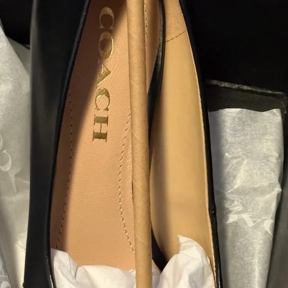 New in Box Coach Women’s Waverly Beadchain Pointed Toe Pump