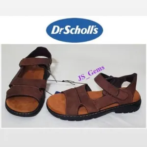 New Men Brown Fisherman Sandals Hiking Shoes Size 11 Dr. Scholls