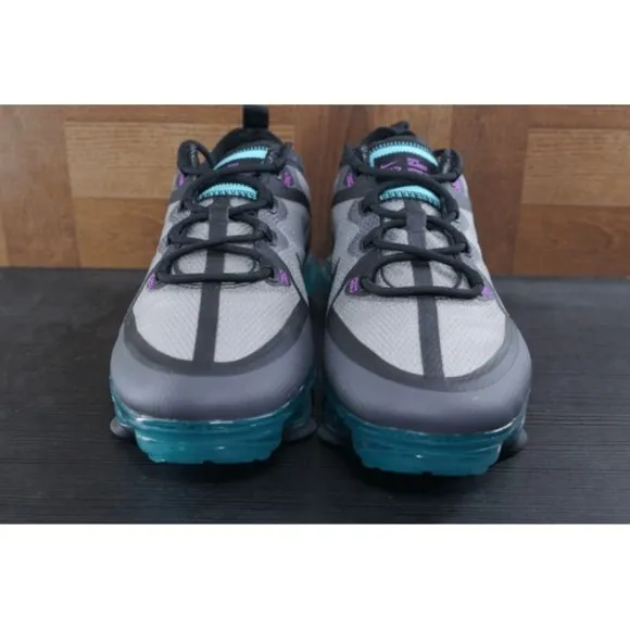 New Nike Air VaporMax 2019 Thunder Grey Shoes GS AJ2616-012 Sz 4Y / Women Sz 5.5