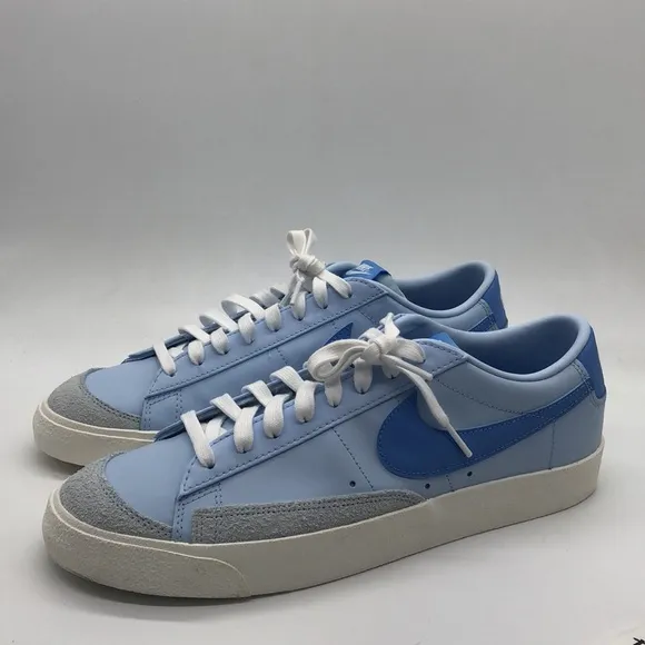 New Nike Blazer Low 77 Vintage Men’s Low Top Casual Shoes Blue FD0281-400 NWOB