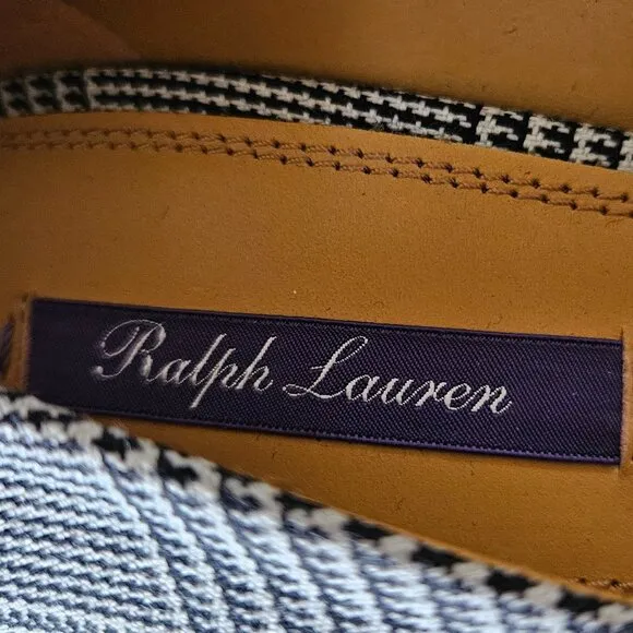 New Ralph Lauren Celia Glen Plaid Pumps
