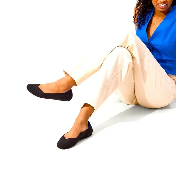NEW ROTHY’s FLATs in Black size 7.5