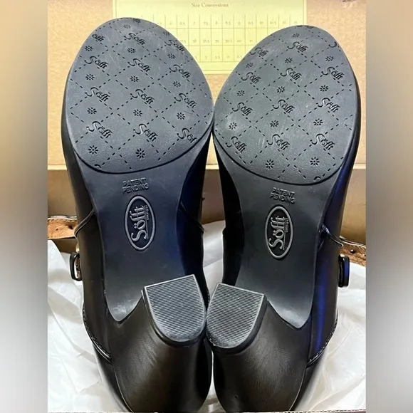 NEW- Sofft Leslie Mary Jane Pumps SIZE: 8.5M COLOR: Black