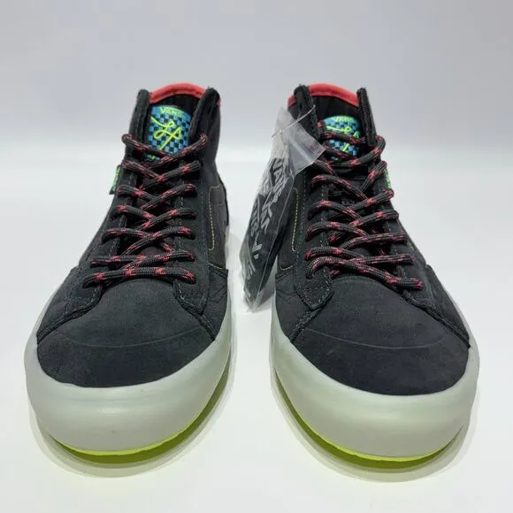 NEW! Vans Translucent Gray High Top Skateboard Shoes Sneakers Men's 8 Women 9.5
