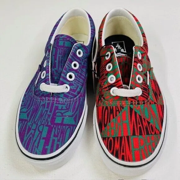 NEW Vans x MoMA Faith Ringgold Era Sneaker Skate Shoes Men 3.5 Women 5‎