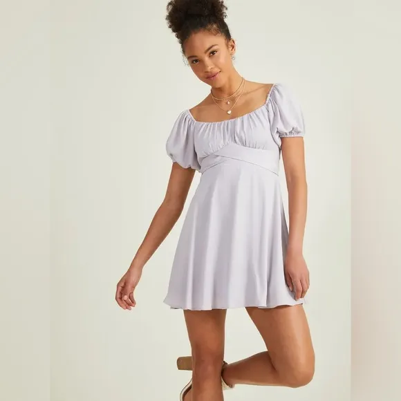 New with tags Altar’d state raella crossover mini dress