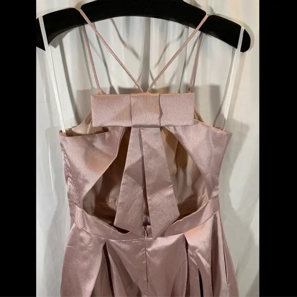 NEW Xscape Mikado Evening Dress‎ Gown in Pink [SZ 12 ]