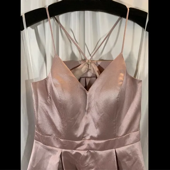 NEW Xscape Mikado Evening Dress‎ Gown in Pink [SZ 12 ]