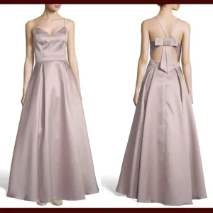 NEW Xscape Mikado Evening Dress‎ Gown in Pink [SZ 12 ]