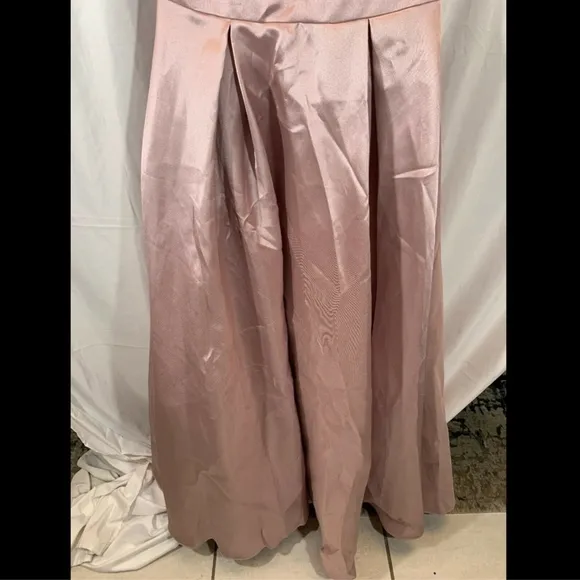 NEW Xscape Mikado Evening Dress‎ Gown in Pink [SZ 12 ]