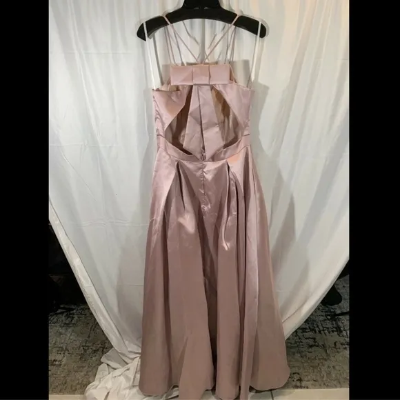 NEW Xscape Mikado Evening Dress‎ Gown in Pink [SZ 12 ]