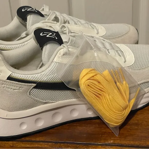 Neymar Jr PUMA Wild Rider Shoes Off White Gray Black Men Sz 9 &amp; 11 NEW