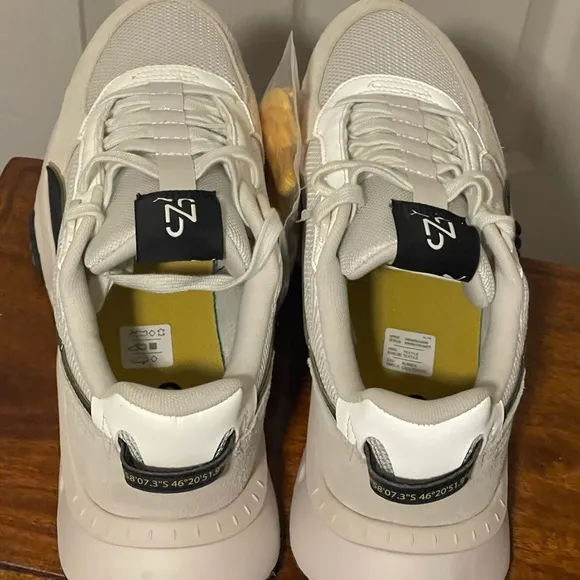 Neymar Jr PUMA Wild Rider Shoes Off White Gray Black Men Sz 9 &amp; 11 NEW