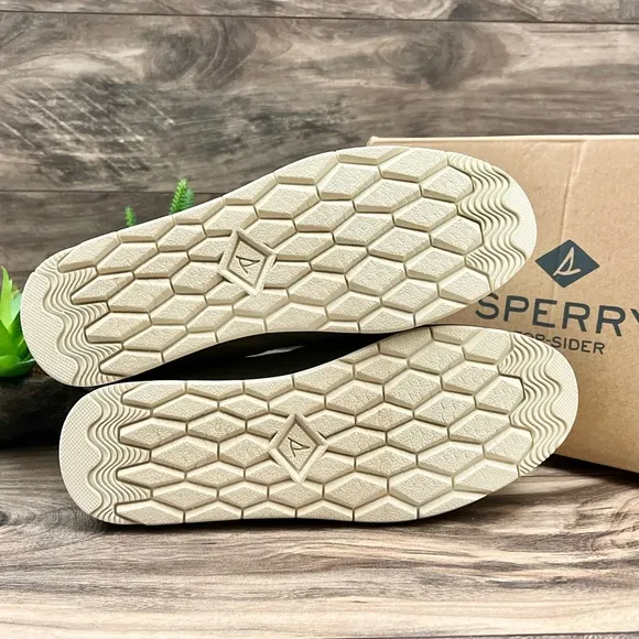 NIB Sperry Moc Sider Metallic Camo Indoor Outdoor Moc Sneakers Faux Fur 9M 40