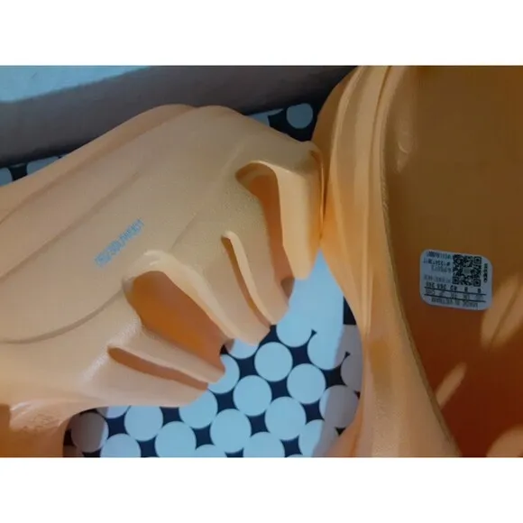 NIB Womens ADIDAS STELLA MCCARTNEY STELLA CLOG IF6073 ORANGE US W 9