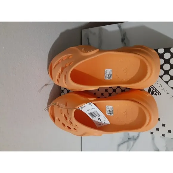 NIB Womens ADIDAS STELLA MCCARTNEY STELLA CLOG IF6073 ORANGE US W 9