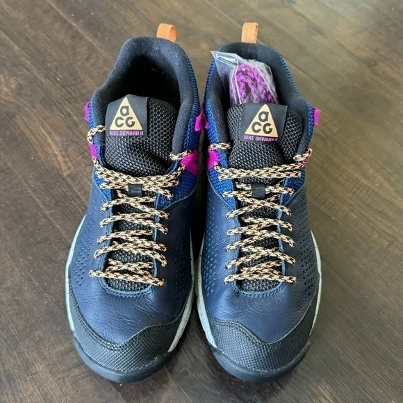 Nike Acg Okwahn II Obsidian Orange Sneaker Size 8 Women