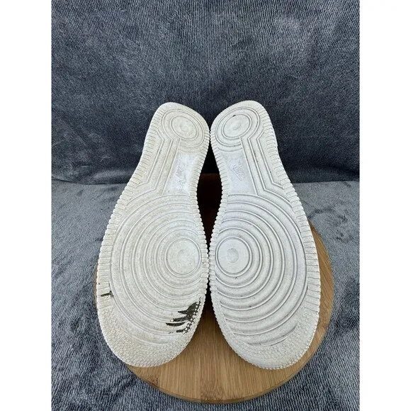 Nike Air Force 1 07 Shoes Men Size 10 Triple White Basketball Casual Sneakers